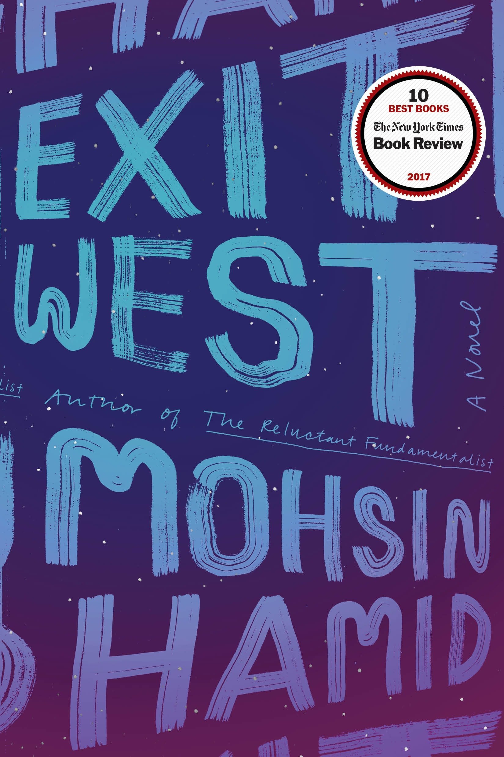 Exit West by Mohsin Hamid book cover