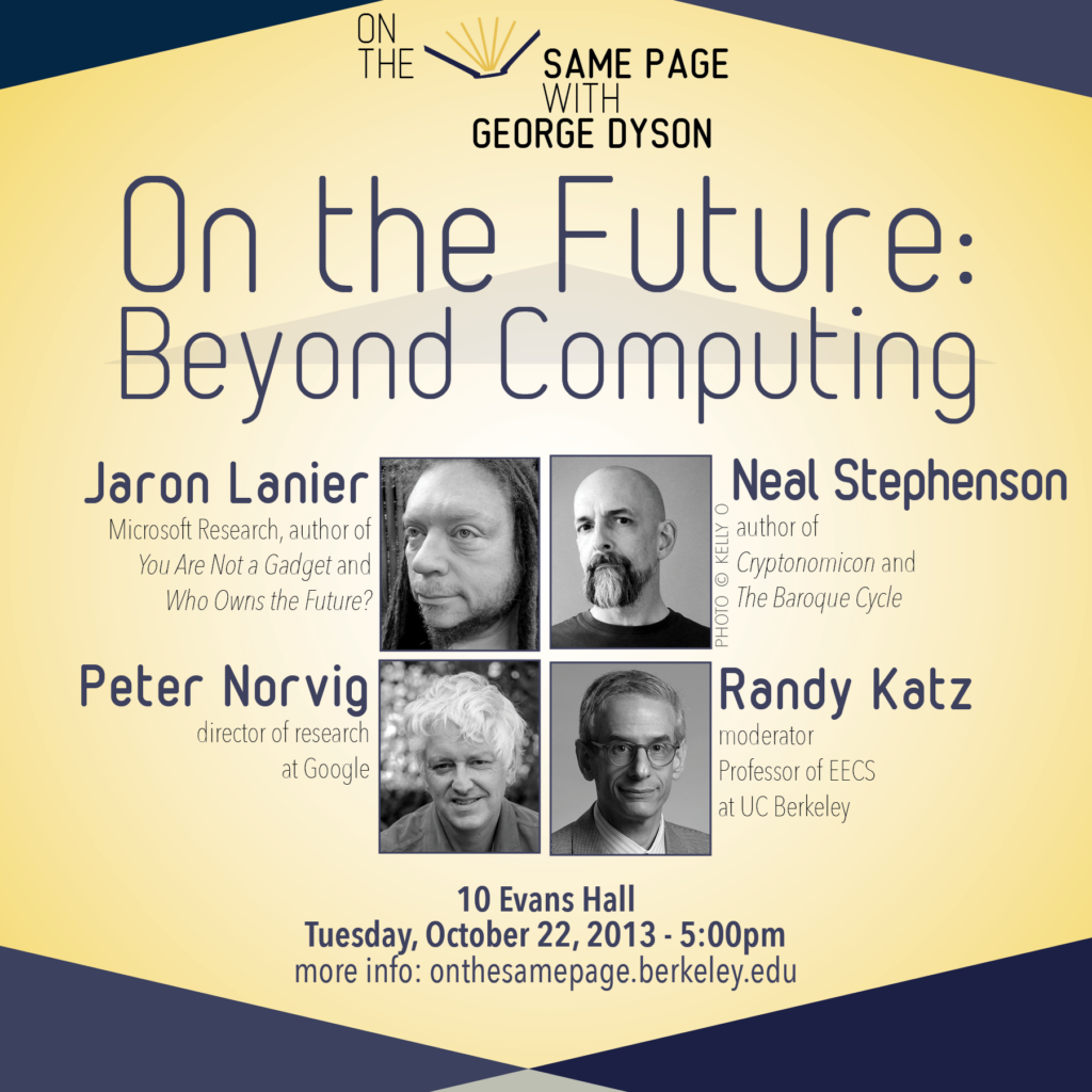 Poster for On the Future Beyond Computing event
