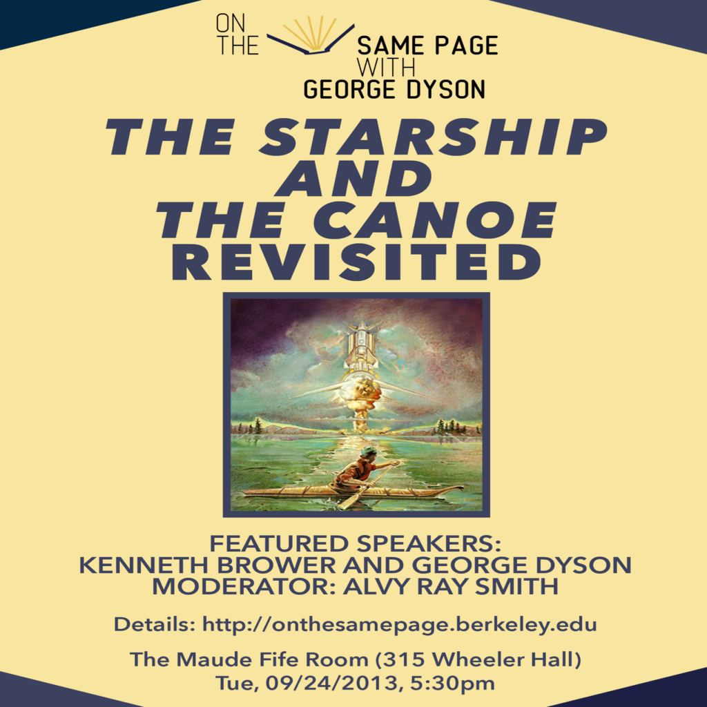 Poster for The Starship and The Canoe Revisited event