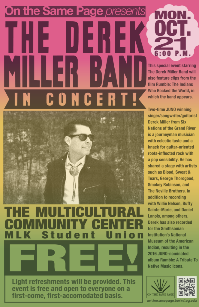 Poster for Derek Miller Band concert
