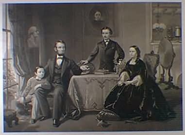 Lincoln family portrait