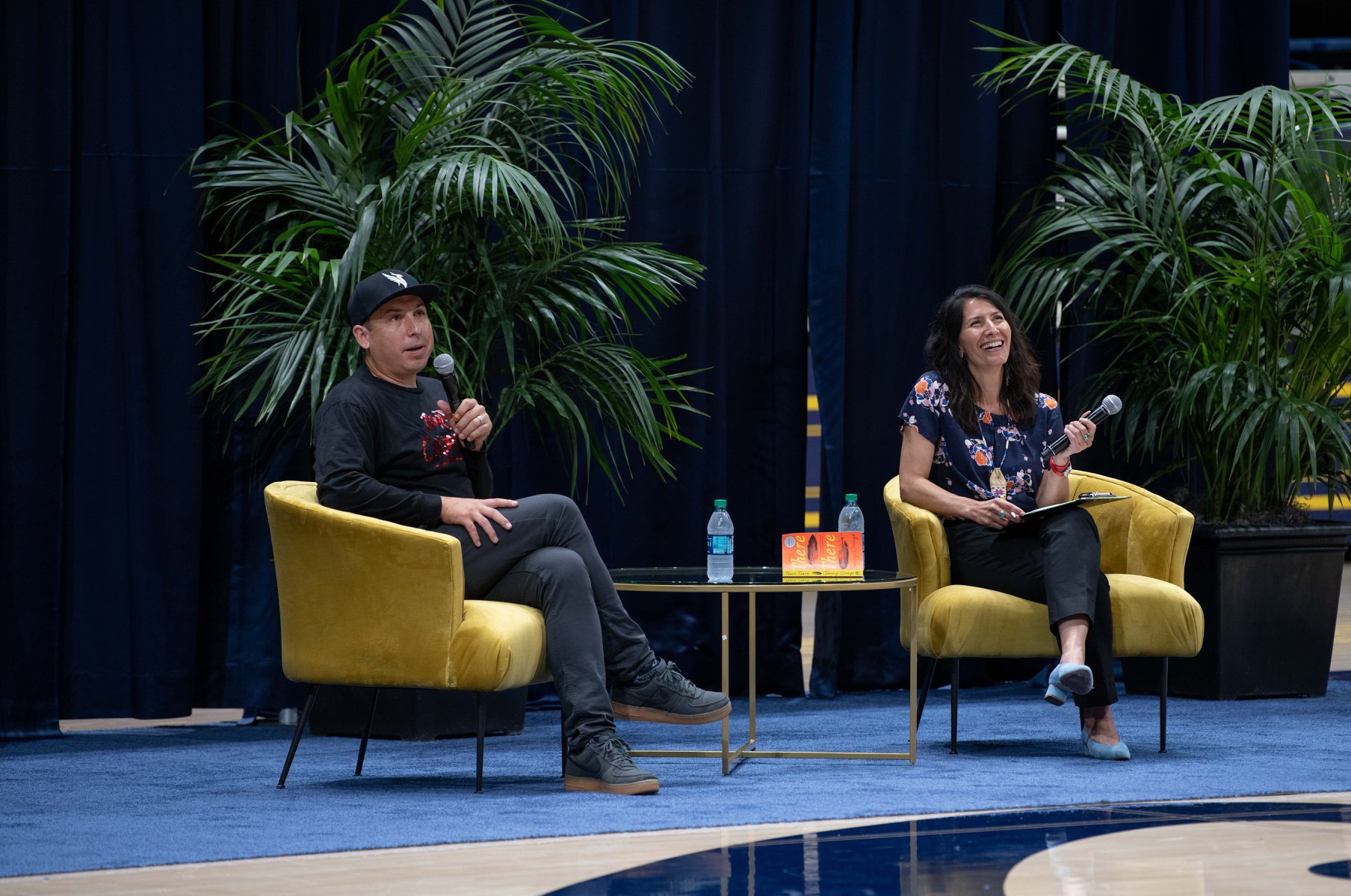 Tommy Orange and Beth Piatote at Haas Pavilion