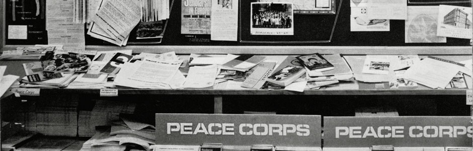 Ansel Adam photograph of Peace Corps table