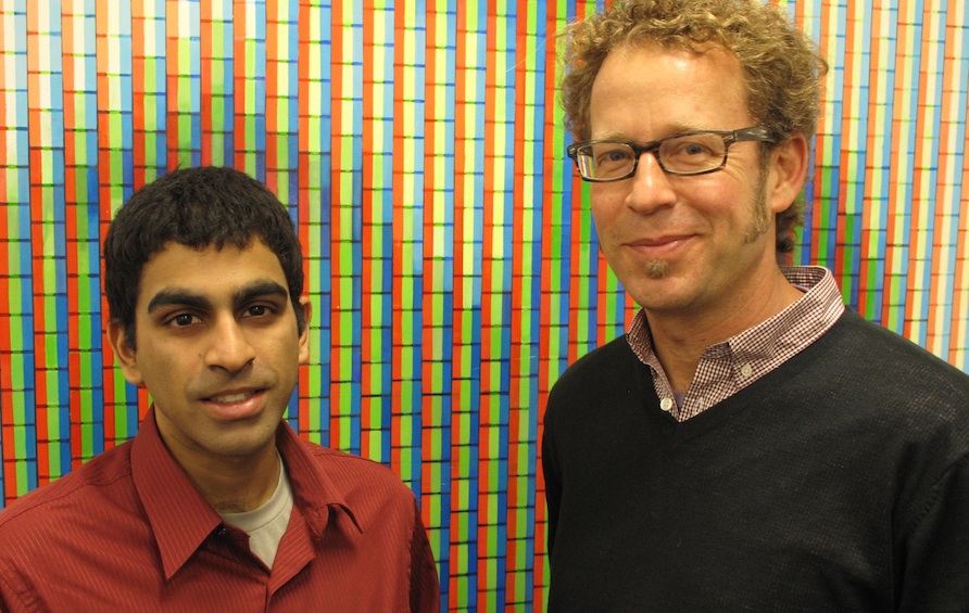 Ken Goldberg (right) and Sanjay Krishnan (left)