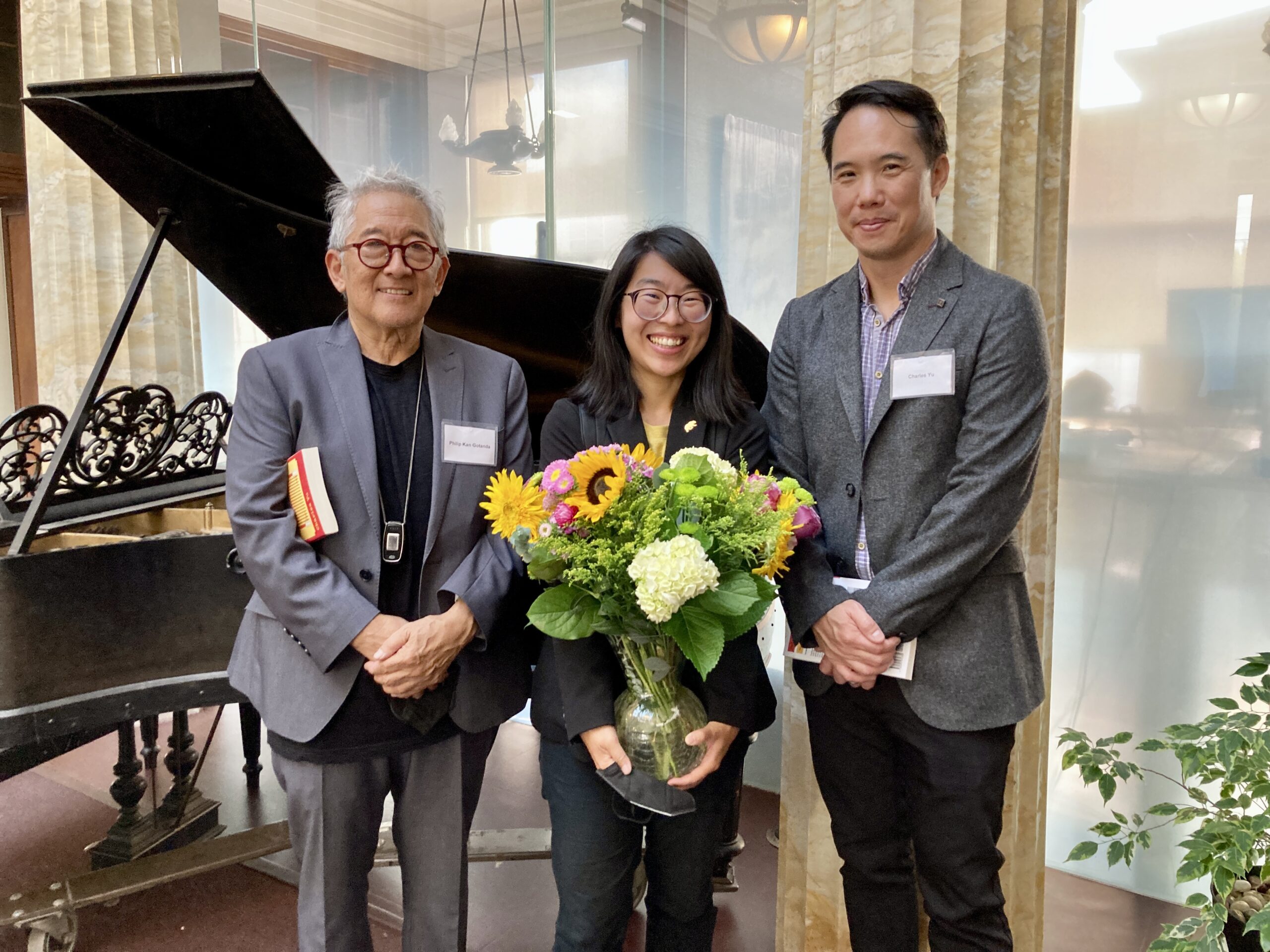 Philip Kan Gotanda, Aileen Liu, and Charles Yu